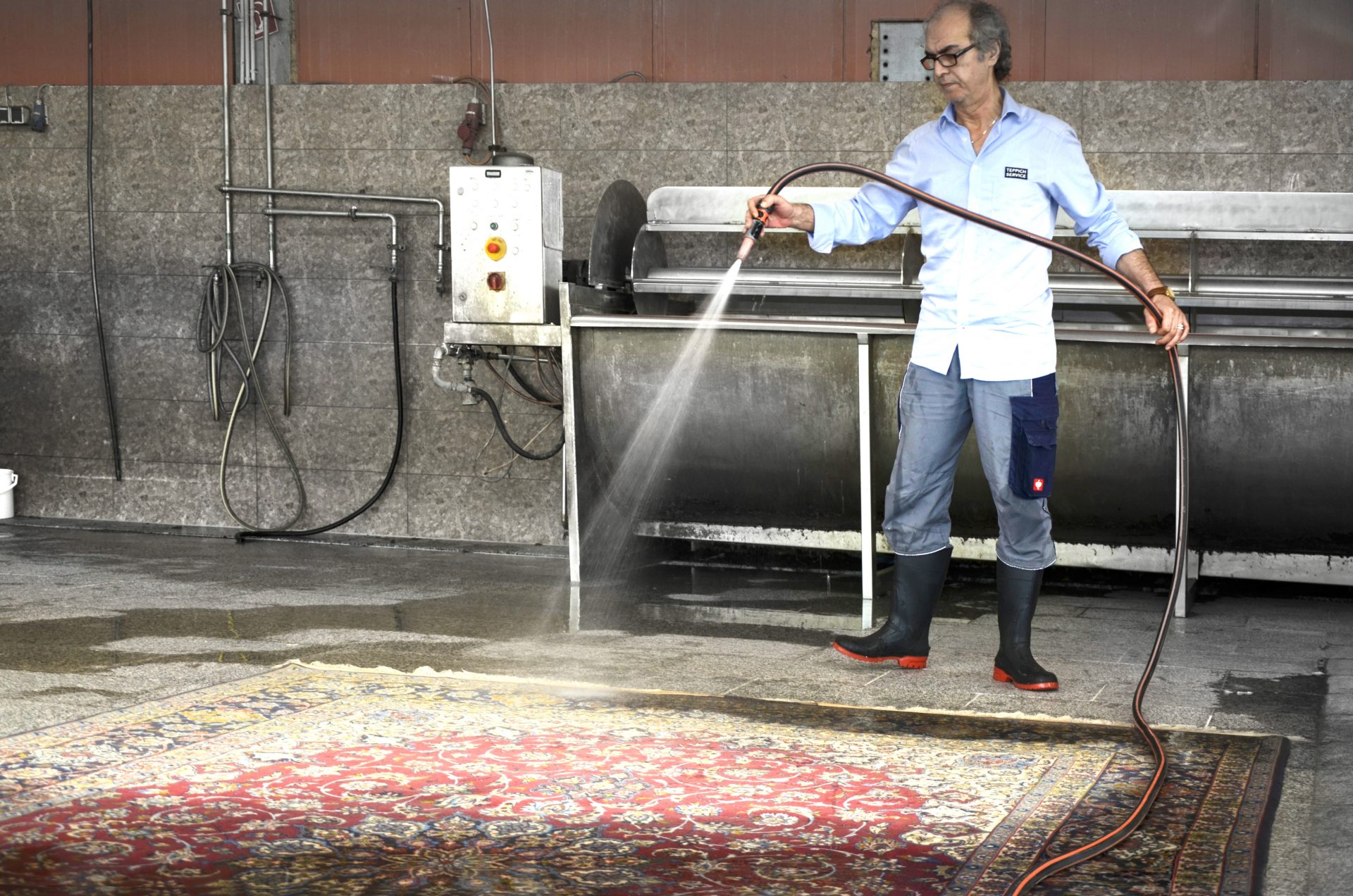 Teppichreinigung durch Teppichwäsche